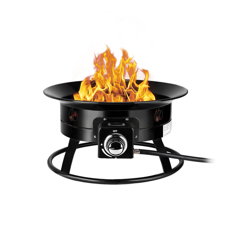 Load image into Gallery viewer, Camplux Propane Fire Pit Camping Fire Bowl for Cozy Outdoor Gatherings
