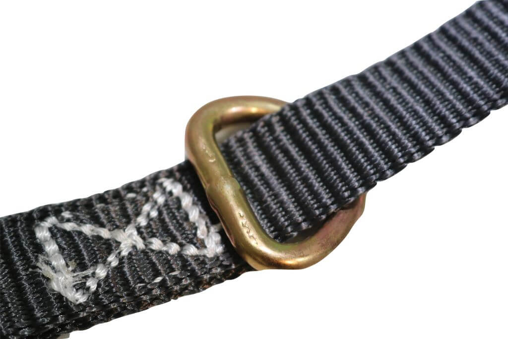 1" x 20 ft. Ratchet Strap with Wire Hooks & D-Rings | 4 PACK