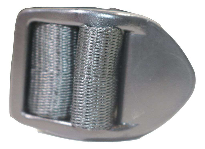 Load image into Gallery viewer, 1&quot; x 8 Ft Adjustable Stainless Steel Alligator Clip Tie Strap | AC108SS
