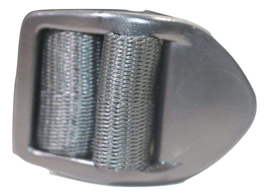 1" x 8 Ft Adjustable Stainless Steel Alligator Clip Tie Strap | AC108SS