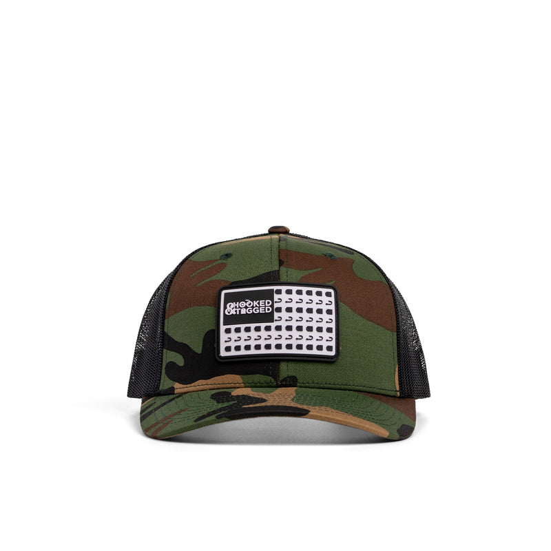 Load image into Gallery viewer, American Flag Patch Hat
