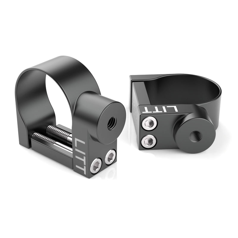 Load image into Gallery viewer, billet 1.75 inch roll cage bar clamps 1 3/4 for utv rzr can am polaris general jeep tjj by litt industries
