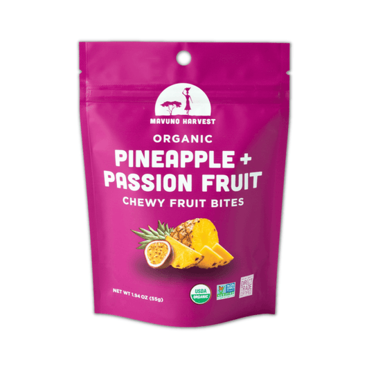 Organic Fruit Bites: Pineapple & Passionfruit - Skoutley Outdoors LLC
