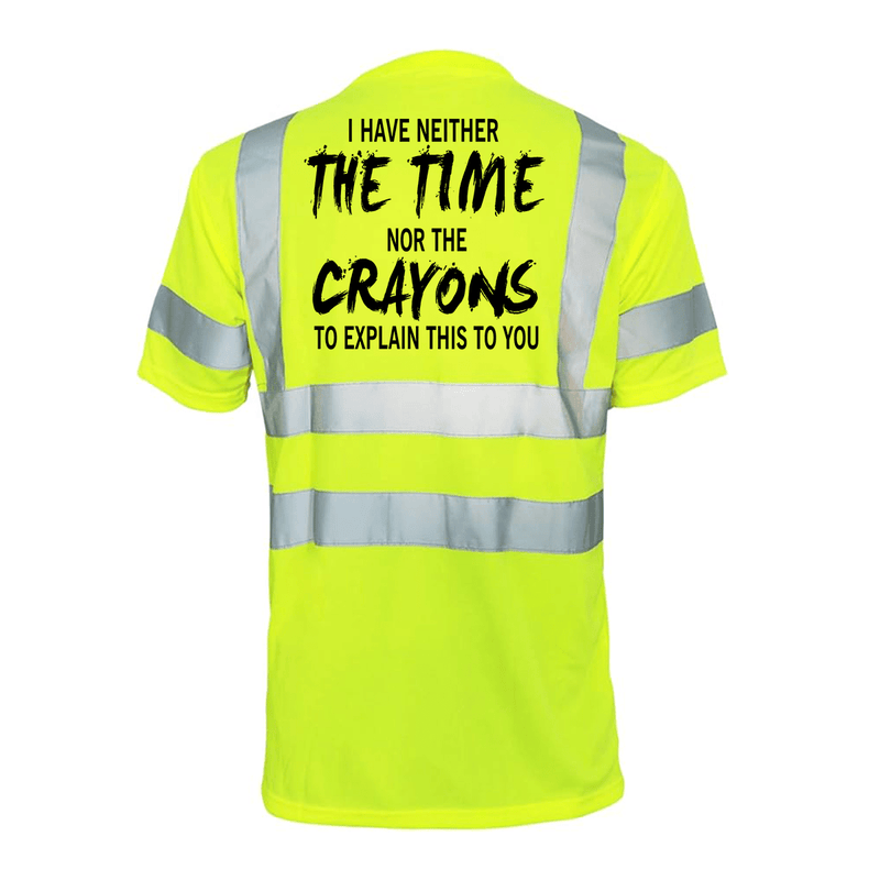 Load image into Gallery viewer, Crayons - Reflective Safety T-Shirt
