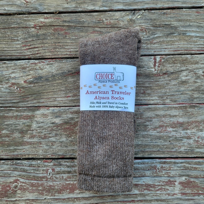 Load image into Gallery viewer, 100% Alpaca American Traveler Socks
