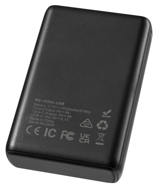 Additional/Replacement Basecamp Base Layer Battery, 10000 mAh USB