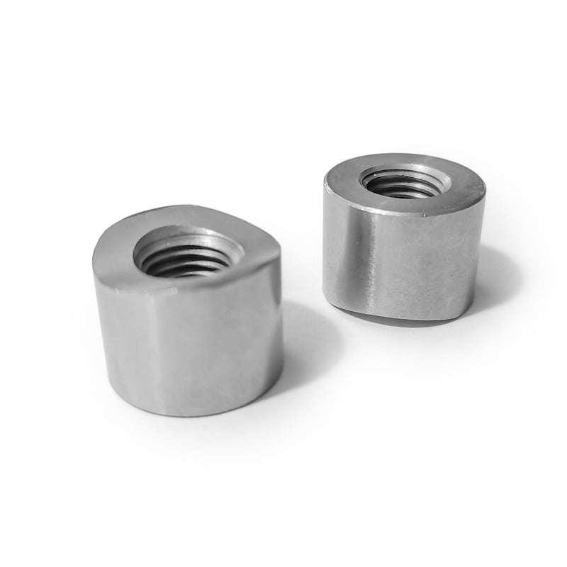 Load image into Gallery viewer, DRT Universal M10x1.25P Coped Steel Weld Bung
