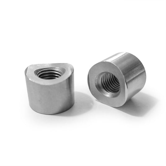 DRT Universal M10x1.25P Coped Steel Weld Bung