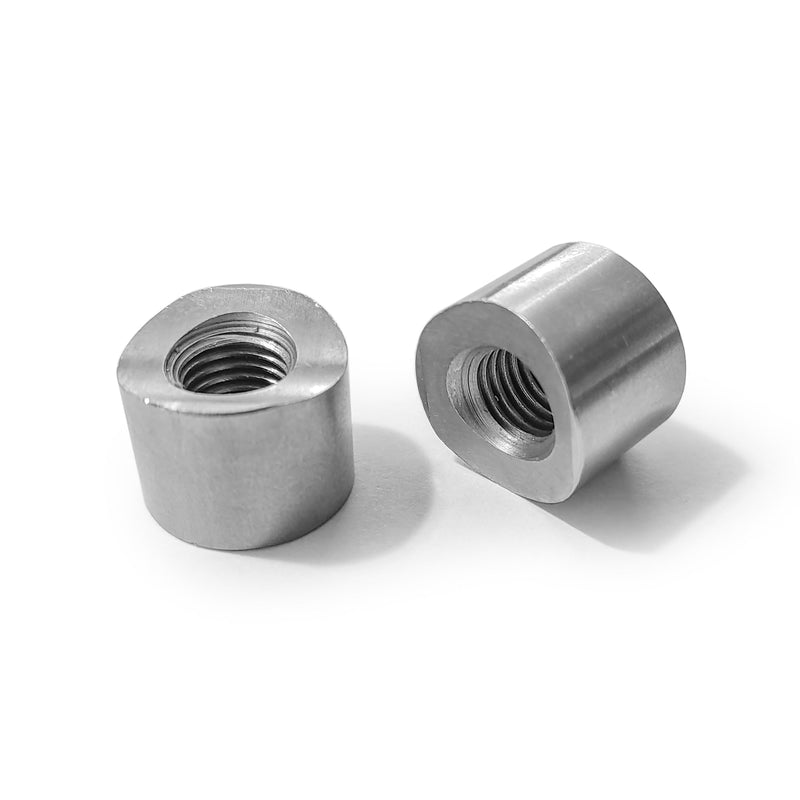 Load image into Gallery viewer, DRT Universal M10x1.25P Coped Steel Weld Bung
