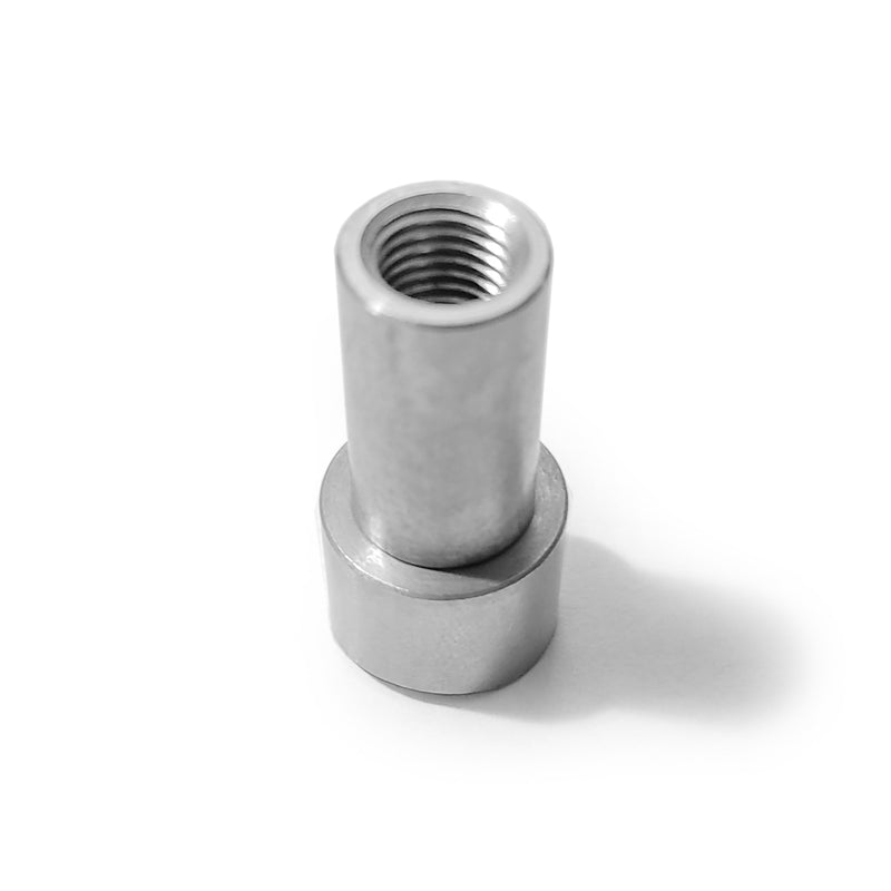 Load image into Gallery viewer, DRT Universal M10x1.25P Coped Steel Weld Bung
