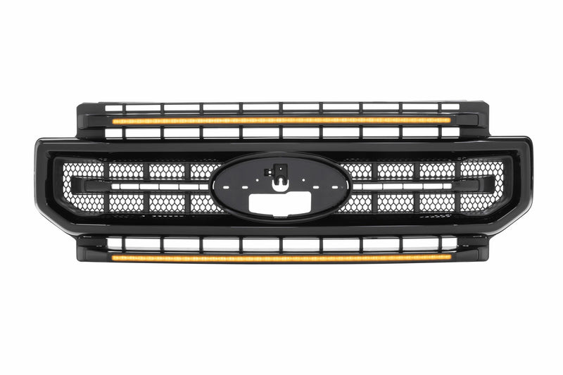 Load image into Gallery viewer, XBG LED Grille: Ford Super Duty (20-22 / Black / Amber DRL)
