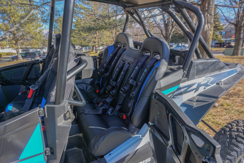 Load image into Gallery viewer, Rear Bench Seat W Harnesses for RZR 4 1000/900 (2014-2023)
