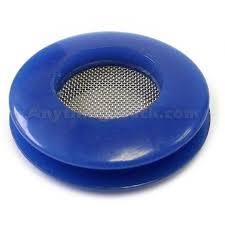 Polyurethane Gladhand Seal With Filter, Blue 25 PACK| 10017BF