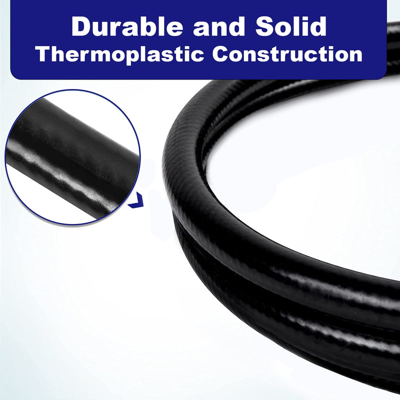 Load image into Gallery viewer, Flame King RV, Van, Trailer Low Pressure Quick Connect 48 Inch, 3/8 Inch ID Female SAE Gas Flare Fitting
