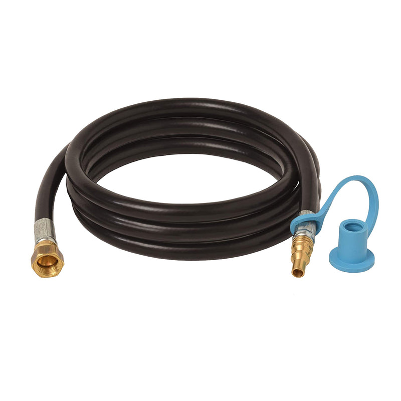 Load image into Gallery viewer, Flame King RV, Van, Trailer Low Pressure Quick Connect 72 Inch, 3/8 Inch ID Female SAE Gas Flare Fitting
