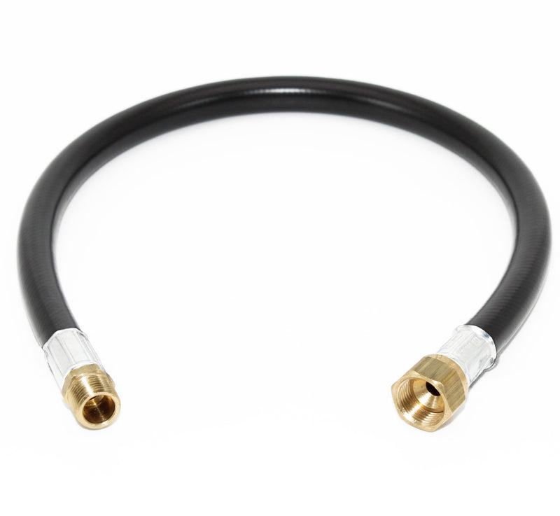 Load image into Gallery viewer, Flame King Thermo Plastic Hose Assembly for LP and Natural Gas, 24 Inch, 3/8 Inch
