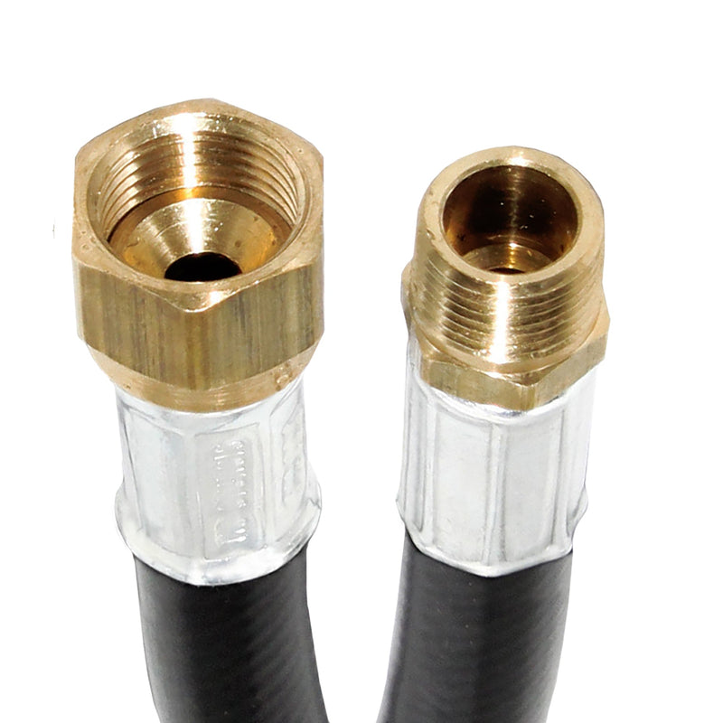 Load image into Gallery viewer, Flame King Thermo Plastic Hose Assembly for LP and Natural Gas, 60 Inch, 3/8 Inch
