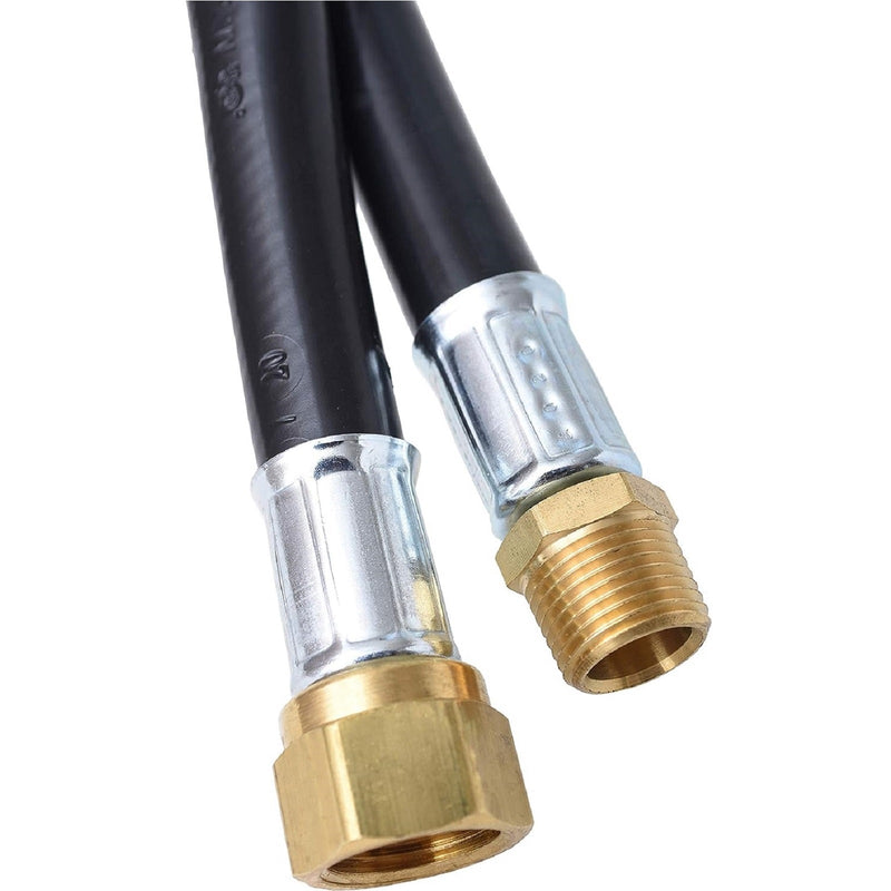 Load image into Gallery viewer, Flame King Thermo Plastic Hose Assembly for LP and Natural Gas, 96 Inch, 3/8 Inch
