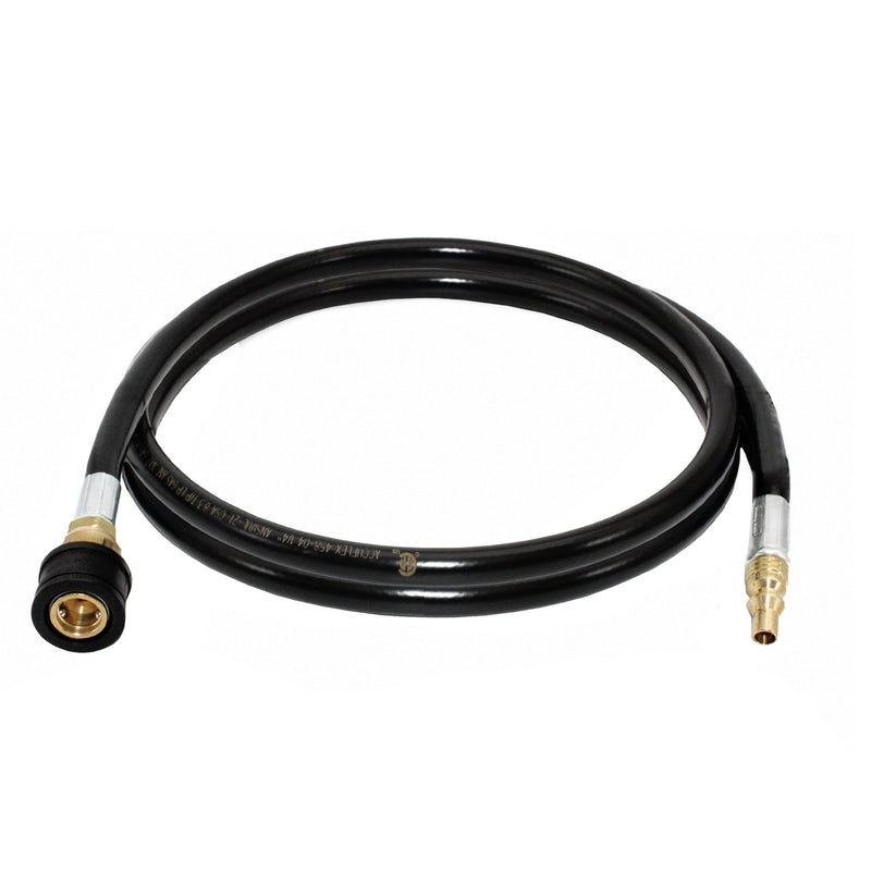 Load image into Gallery viewer, Flame King RV, Van, Trailer, Dual Quick Connect Hose, LP Gas Only, 72 Inch, 1/4 Inch
