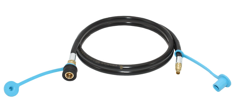 Load image into Gallery viewer, Flame King RV, Van, Trailer, Dual Quick Connect Hose, LP Gas Only, 72 Inch, 1/4 Inch
