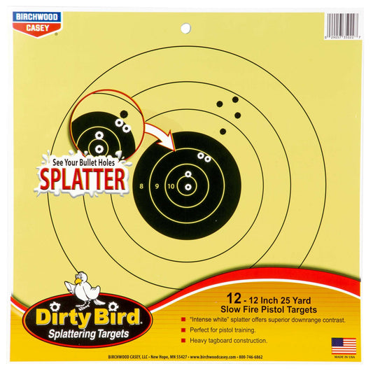 B/c Dirty Bird 25yd Pistol 12-12 - Skoutley Outdoors LLC