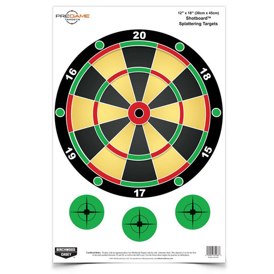 B/c Pregame Shotboard Tgt 8-12x18 - Skoutley Outdoors LLC