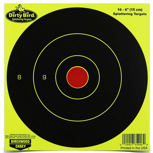 B/c Dirty Bird Yellow Rnd Tgt 16-6 - Skoutley Outdoors LLC