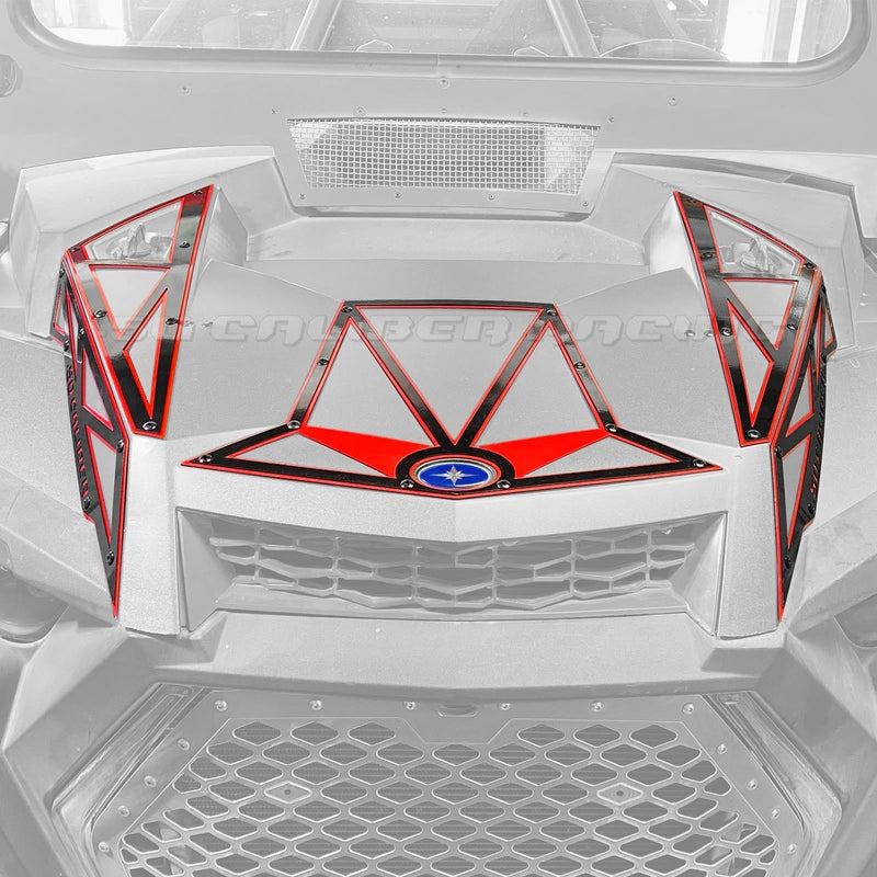 Load image into Gallery viewer, RZR XP Turbo S Hood Bling Panels

