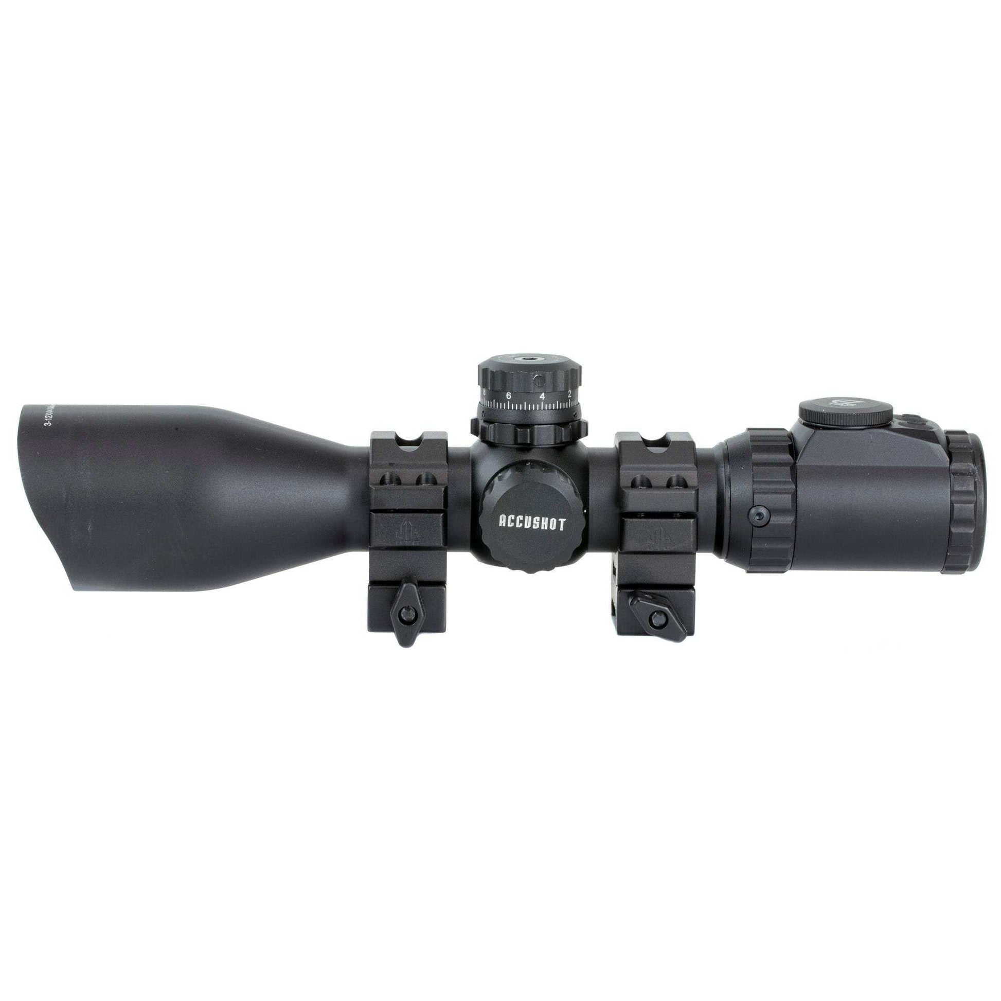 Utg 3-12x44 Swat Cmpct Mdot W/rings - Skoutley Outdoors LLC