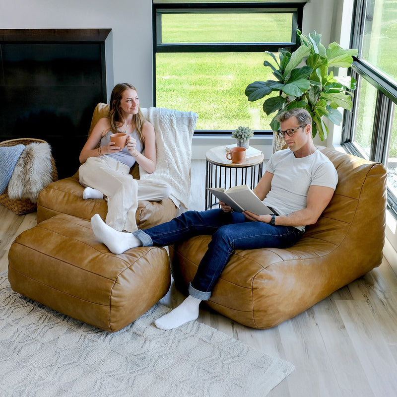 Load image into Gallery viewer, Modora® Lounger and Ottoman Bundle
