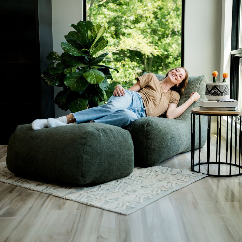Load image into Gallery viewer, Modora® Lounger and Ottoman Bundle

