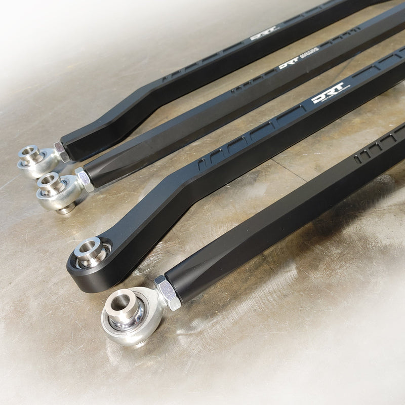 Load image into Gallery viewer, DRT Motorsports Polaris Pro R/Turbo R Billet Aluminum High Clearance Radius Rod Set
