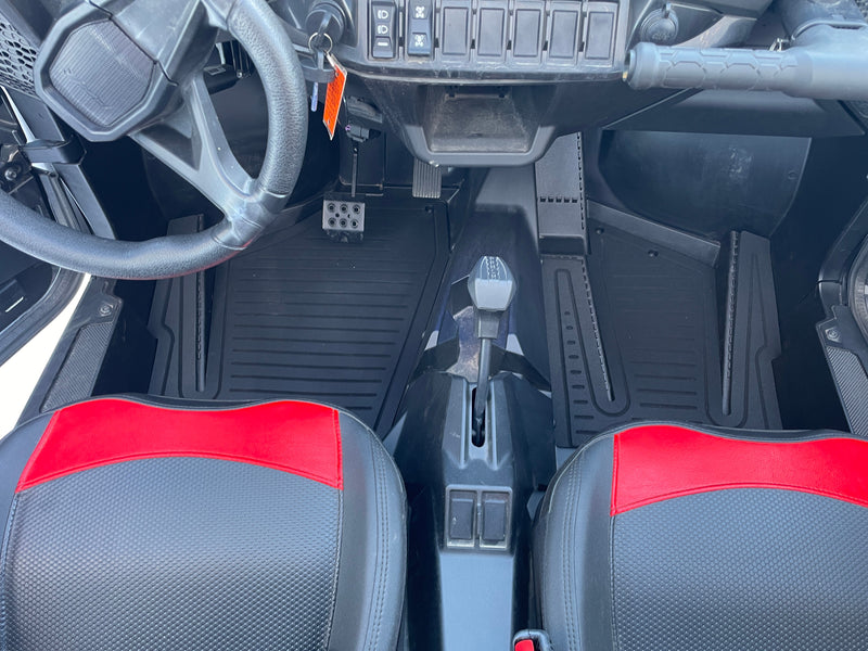 Load image into Gallery viewer, Polaris RZR XP 1000 Rubber Floor Mats
