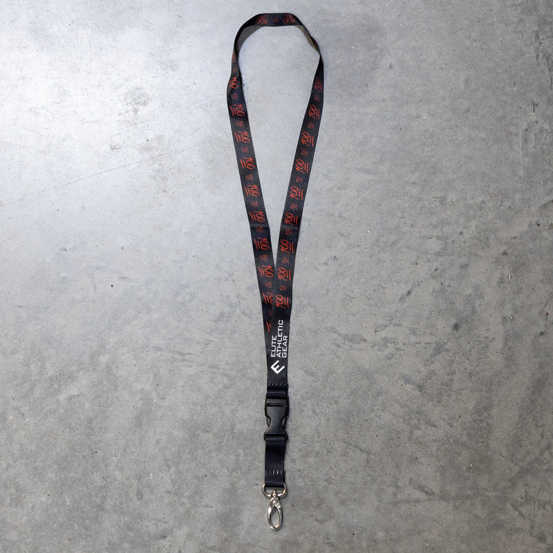 Load image into Gallery viewer, 100&#39;s Lanyard
