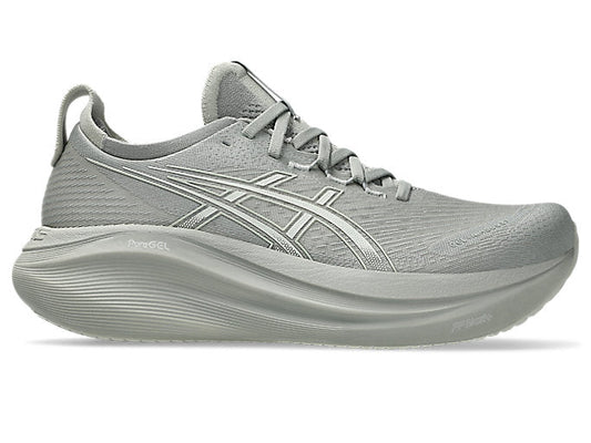 Men's Asics Gel-Nimbus 27, Seal Grey/Lake Grey, 7 D Medium - Skoutley Outdoors LLC