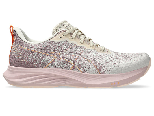 Women's Asics Dynablast 4, Oatmeal/Dusty Mauve, 8.5 B Medium - Skoutley Outdoors LLC