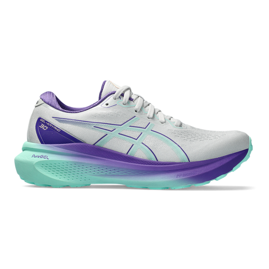Women's Asics Gel-Kayano 30, Polar Shade/Fresh Ice, 6 B Medium - Skoutley Outdoors LLC