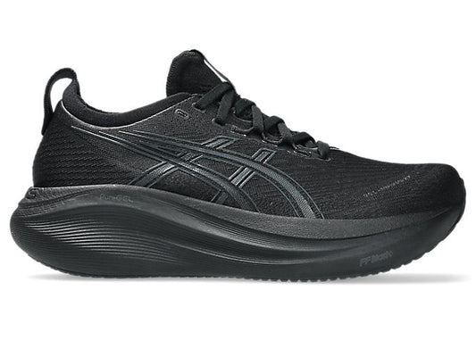 Men's Asics Gel-Nimbus 27, Black/Graphite Grey, 12 D Medium - Skoutley Outdoors LLC