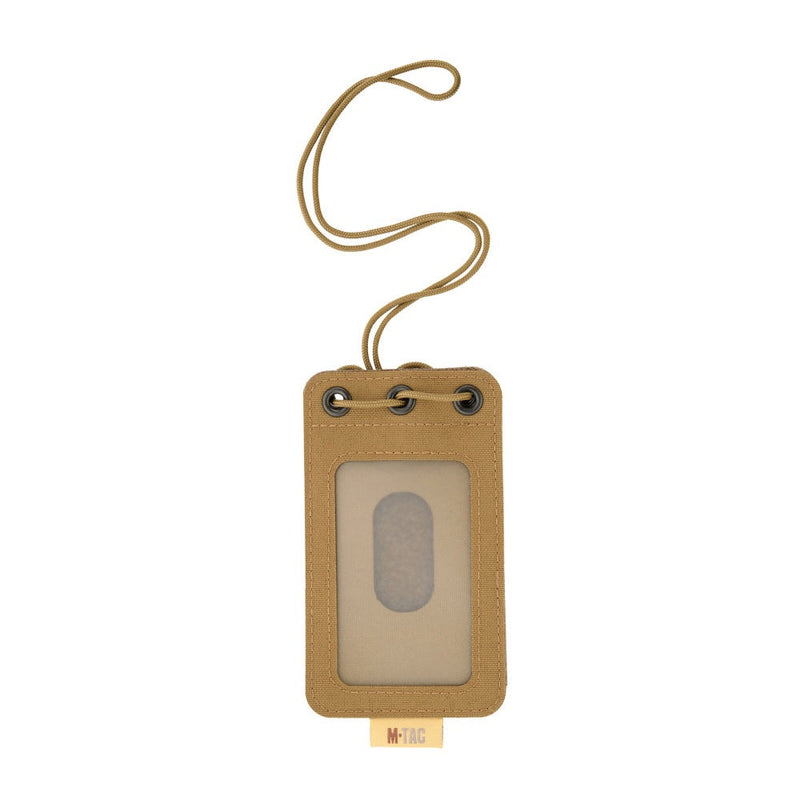 Load image into Gallery viewer, M-Tac Tactical Badge Holder Hanging ID Card Case Hook Surface Draw Cord

