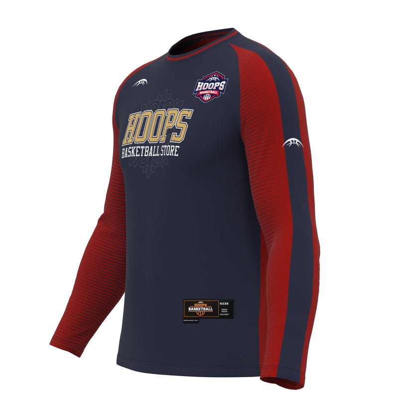 Load image into Gallery viewer, Custom Digital Print Basketball Warm-Up Shirt - 1014

