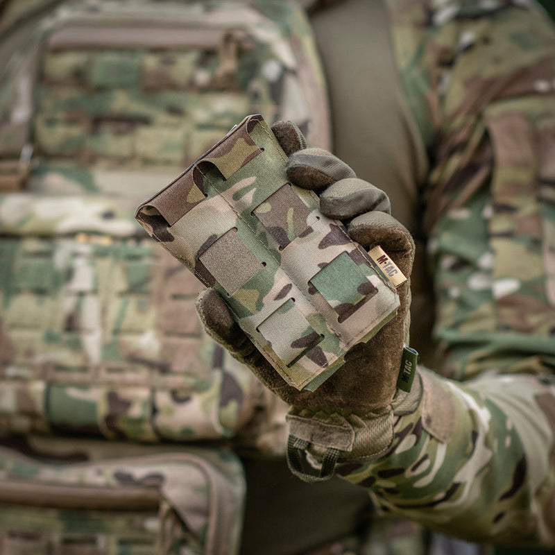 Load image into Gallery viewer, M-Tac Pouch Double Magazine for Pistol APS Laser Cut
