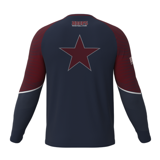 Custom Digital Print Basketball Warm-Up Shirt - 1019