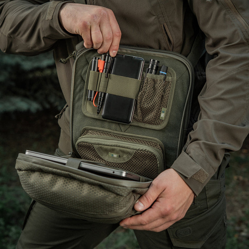 Load image into Gallery viewer, M-Tac Tablet Bag Laser Cut Hex
