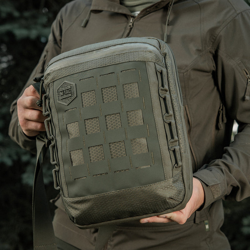 Load image into Gallery viewer, M-Tac Tablet Bag Laser Cut Hex
