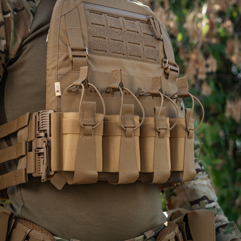 Load image into Gallery viewer, M-Tac Front Panel for Plate Carrier Cuirass QRS (4 Magazine)
