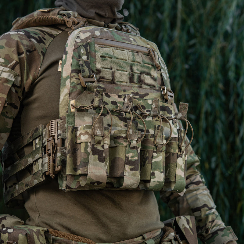 Load image into Gallery viewer, M-Tac Front Panel for Plate Carrier Cuirass QRS (4 Magazine)
