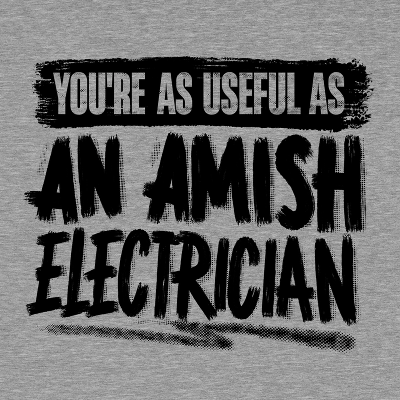 Load image into Gallery viewer, Amish Electrician - Safety Yellow Hi-Vis T-Shirt

