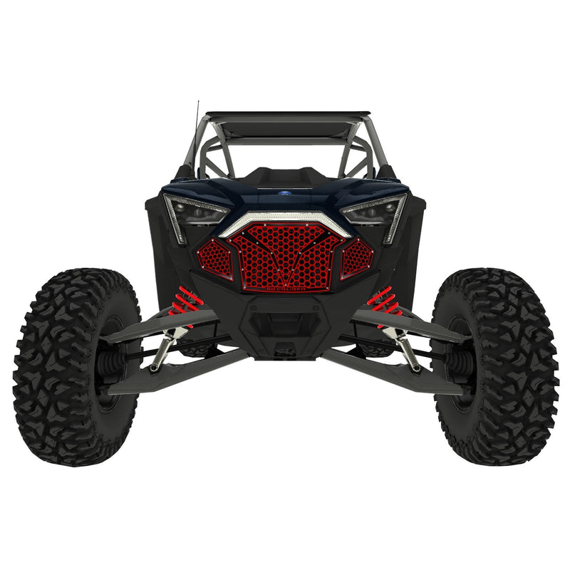 Load image into Gallery viewer, 3 Piece Laser Cut Steel Grille RZR PRO R &amp; Turbo R
