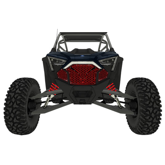 3 Piece Laser Cut Steel Grille RZR PRO R & Turbo R