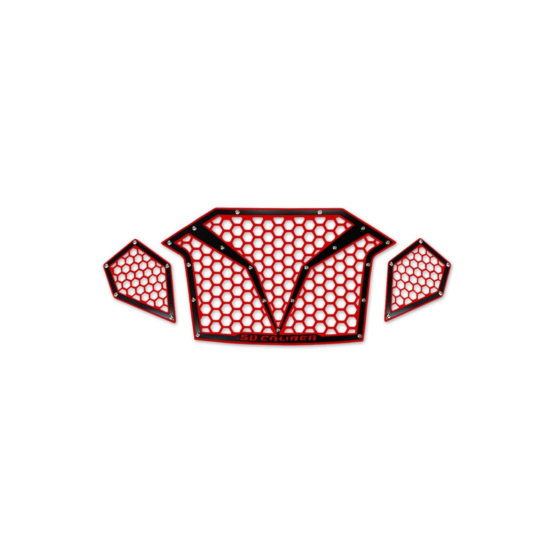 Load image into Gallery viewer, 3 Piece Laser Cut Steel Grille RZR PRO R &amp; Turbo R
